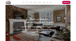 Desktop Screenshot of harvesthomes.com
