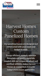 Mobile Screenshot of harvesthomes.com